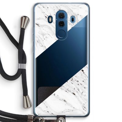 Biggest stripe: Huawei Mate 10 Pro Transparant Hoesje met koord