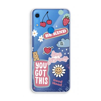 Positivity: Huawei Y6s Transparant Hoesje