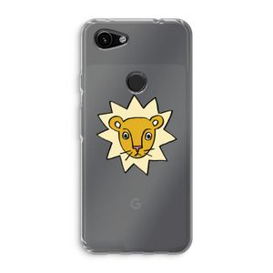 Kleine leeuw: Google Pixel 3a Transparant Hoesje