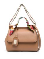 Dolce & Gabbana petit sac à main Sicily en cuir - Noir