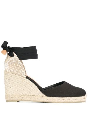 Castañer espadrilles Carina 65 mm - Noir