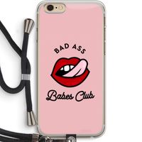 Badass Babes Club: iPhone 6 PLUS / 6S PLUS Transparant Hoesje met koord