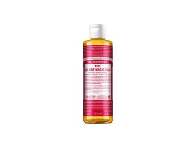 Dr. Bronner&apos;s Vloeibare zeep - pure castile - roos - 240 ml
