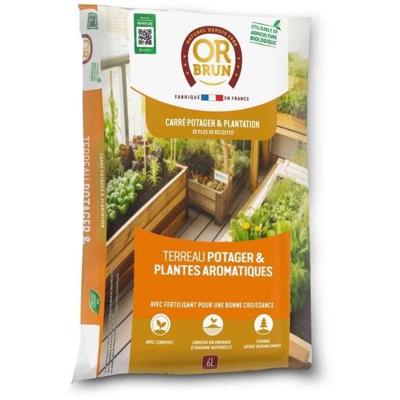 Groentegrond & Aromatische planten - OR BRUN - OBRTARO6U - 6L - Snelle groei