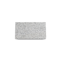 Storke Edge staand badmeubel 95 x 52 cm beton donkergrijs met Tavola enkel wastafelblad in mat wit/zwart terrazzo