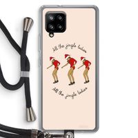 Jingle Ladies: Samsung Galaxy A42 5G Transparant Hoesje met koord