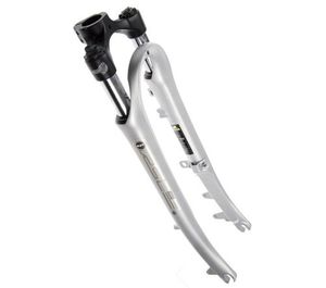 Rst verende voorvork urban t40 28" zilver glans (ook e-bike) 3860420