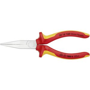 Knipex 30 16 160 VDE Platte tang Recht 160 mm