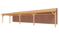 YARD Outdoor veranda SUBLIME Plat dak - 1400x400 cm- Plat dak- - YARD Outdoor