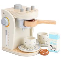 New Classic Toys houten koffiezetapparaat - wit
