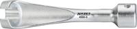 HAZET Injectieleidingsleutel 4550-5 · 1/2 inch (12,5 mm) vierkant hol · Buitentwaalfkant profiel · SW 14 mm