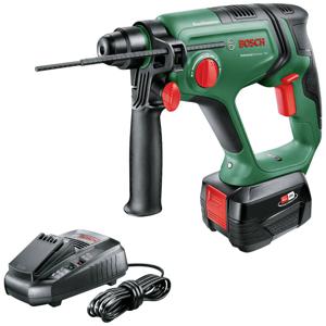 Bosch Home and Garden Universal Hammer -Accu-boorhamer 18 V 4.0 Ah Li-ion Incl. accu, Incl. lader, Incl. koffer