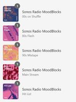 Senic MoodBlocks voor Sonos - Radio Bundel - thumbnail