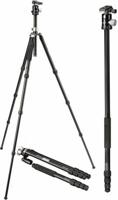 Bresser Optics BX-25 Pro tripod Digitaal/filmcamera 3 poot/poten Zwart, Zilver - thumbnail