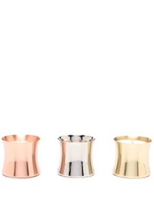 Tom Dixon coffret de bougies Eclectic - Or