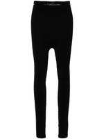 AMIRI legging nervuré à design sans coutures - Noir