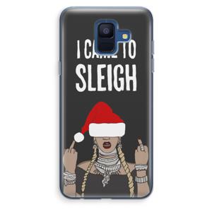 Came To Sleigh: Samsung Galaxy A6 (2018) Transparant Hoesje