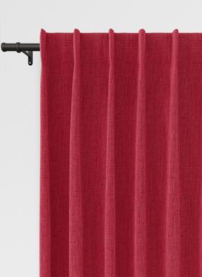 Orkney gordijn - Lipstick met Enkele plooi