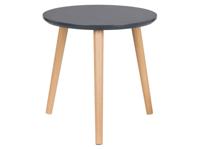 LIVARNO home Houten bijzettafel (Antraciet)