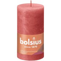Bolsius Rustieke Stompkaars 13x6,8 cm Blossom Pink - thumbnail