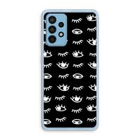 Eye pattern #3: Samsung Galaxy A52 Transparant Hoesje