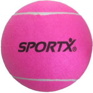 SportX - XL tennisbal - roze - D22 cm - Tennisballen