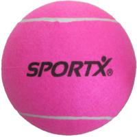 SportX - XL tennisbal - roze - D22 cm - Tennisballen - thumbnail