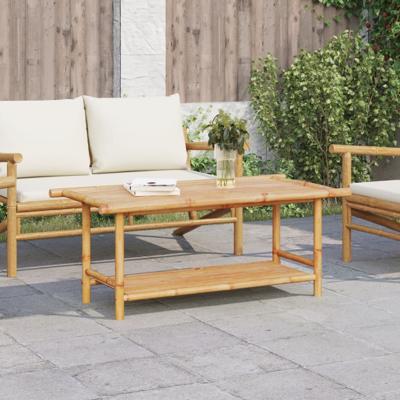 Salontafel 110x55x45 cm bamboe