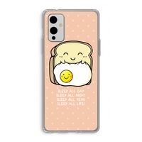 Sleep All Day: OnePlus 9 Transparant Hoesje