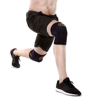Rehband 105339 RX Knee-Sleeve 5 mm - Copper/Black - M