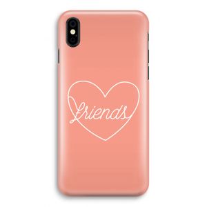 Friends heart: iPhone X Volledig Geprint Hoesje