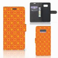Samsung Galaxy S8 Plus | Telefoon Hoesje | Batik Oranje