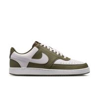 Nike Court Vision Low Sneakers Olijfgroen Wit