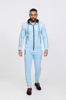 Zayne Milano - Sky Bari - Heren Joggingpak - Lichtblauw - Style-Italie