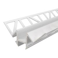 Deko Light 975375 EV-01-12 Tegel-profiel Aluminium (b x h x d) 49 x 49 x 2500 mm 2.50 m