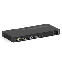 Netgear M4250-10G2F Managed L2/L3 Gigabit Ethernet (10/100/1000) Power over Ethernet (PoE) 1U Zwart - thumbnail
