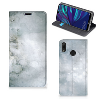 Bookcase Huawei Y7 hoesje Y7 Pro (2019) Painting Grey