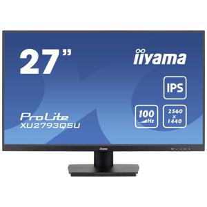 Iiyama ProLite XU2793QSU LED-monitor Energielabel E (A - G) 68.6 cm (27 inch) 2560 x 1440 Pixel 16:9 1 ms HDMI, DisplayPort, Hoofdtelefoon (3.5 mm jackplug),