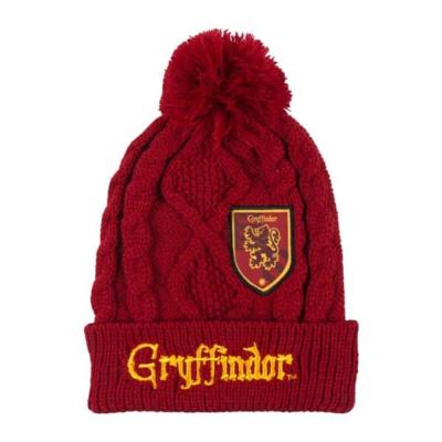 Harry Potter Beanie Patch Pom Pom Huis Gryffindor