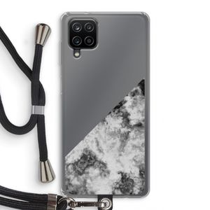 Onweer: Samsung Galaxy A12 Transparant Hoesje met koord
