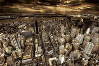 Kunstdruk Dr. Michael Feldmann - Metropolis 100x70cm