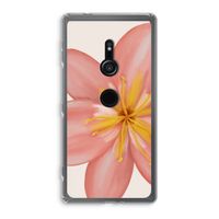 Pink Ellila Flower: Sony Xperia XZ2 Transparant Hoesje