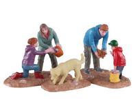 Looking for seashells, set of 3 - Lemax