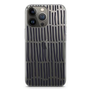 Moroccan stripes: iPhone 13 Pro Transparant Hoesje