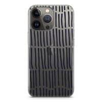 Moroccan stripes: iPhone 13 Pro Transparant Hoesje