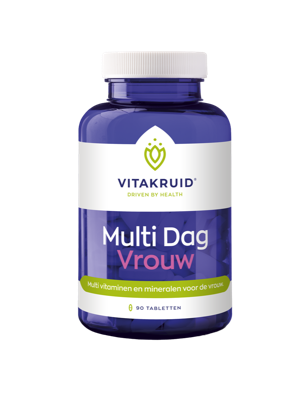 Vitakruid Multi Dag Vrouw 100% Vegan 90