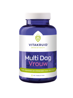 Vitakruid Multi Dag Vrouw 100% Vegan 90 - thumbnail