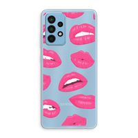 Bite my lip: Samsung Galaxy A52 Transparant Hoesje