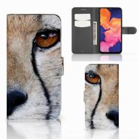 Samsung Galaxy A10 | Telefoonhoesje | Met pasjeshouder | Cheetah