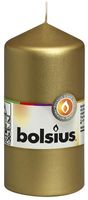 Bolsius Stompkaars 120/60 metal goud (1 st)